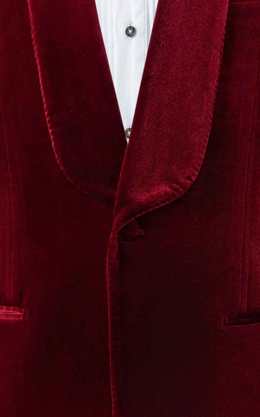 Men's Burgundy Velvet Wedding Suit - Formal Tuxedo