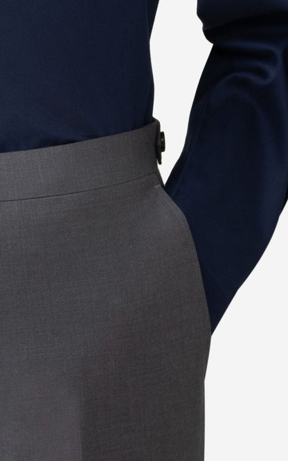 Custom Medium Grey Dress Pants - Professional Business Wear