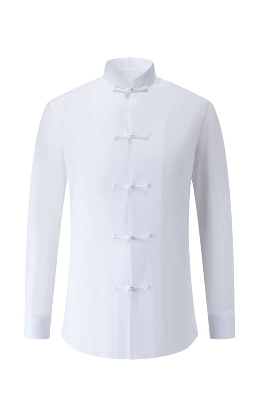Custom White Wrinkle-Free Business Shirt - Premium Fit