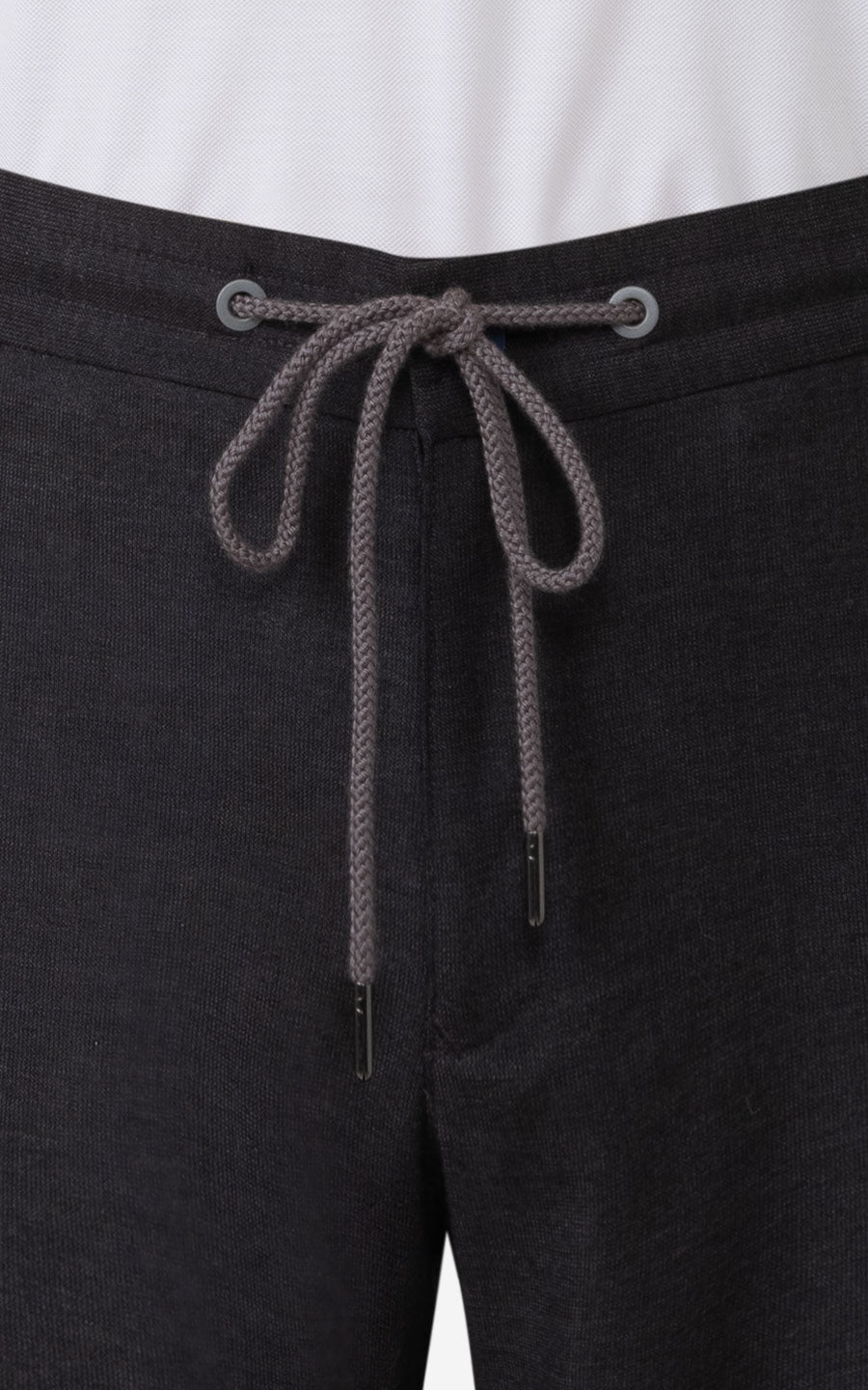 Custom Dark Grey Pants Side - Tailored Premium Trousers