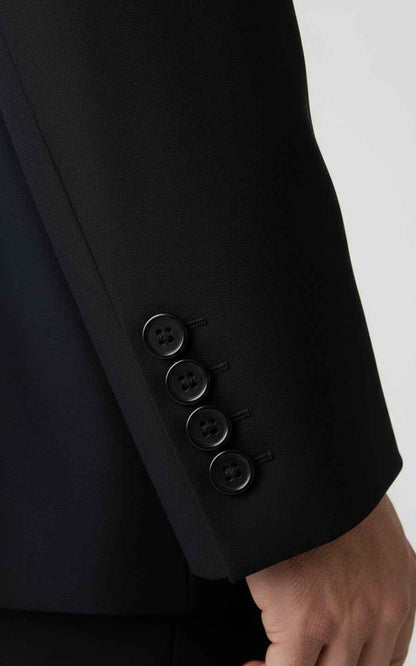 Double Breasted Navy Custom Suit Men Wedding Business Set