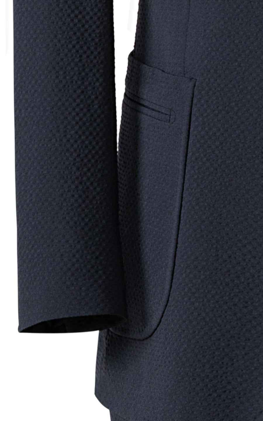 Navy Blue suits custom Wool Suit - Tailored Men's Formal Set