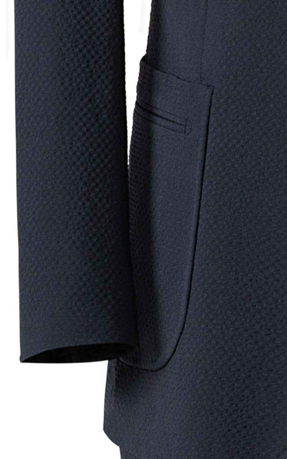 Navy Blue suits custom Wool Suit - Tailored Men's Formal Set