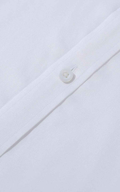 WIFI Men's Organic Cotton Tailored Shirt - White
