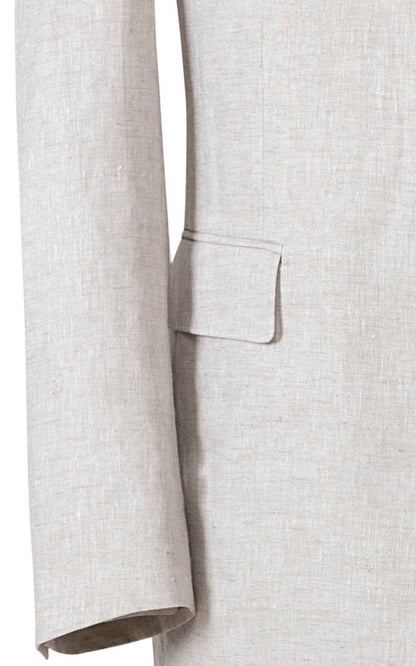 Premium Men's suit customization Linen Business Suit Set