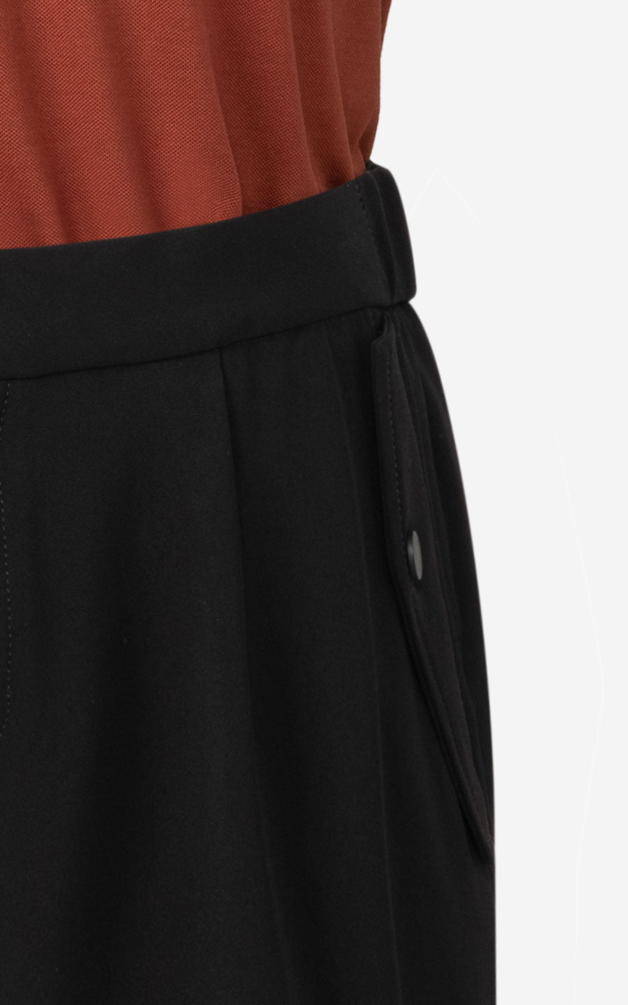 Premium Acetate Fabric - Milanese Couture Pants Detail