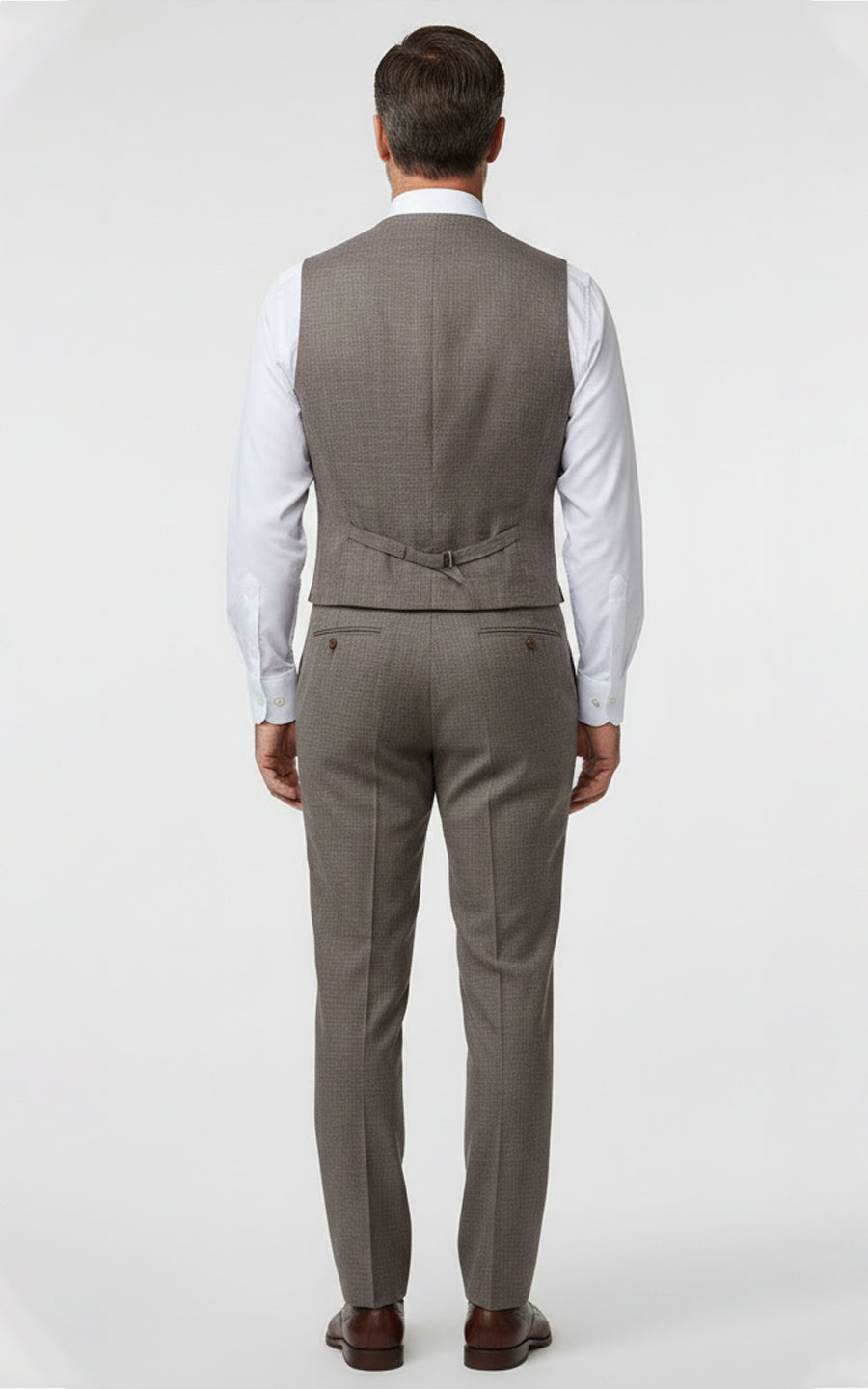 Wool Silk Linen Couture Vest Mens Business Formal Tailored