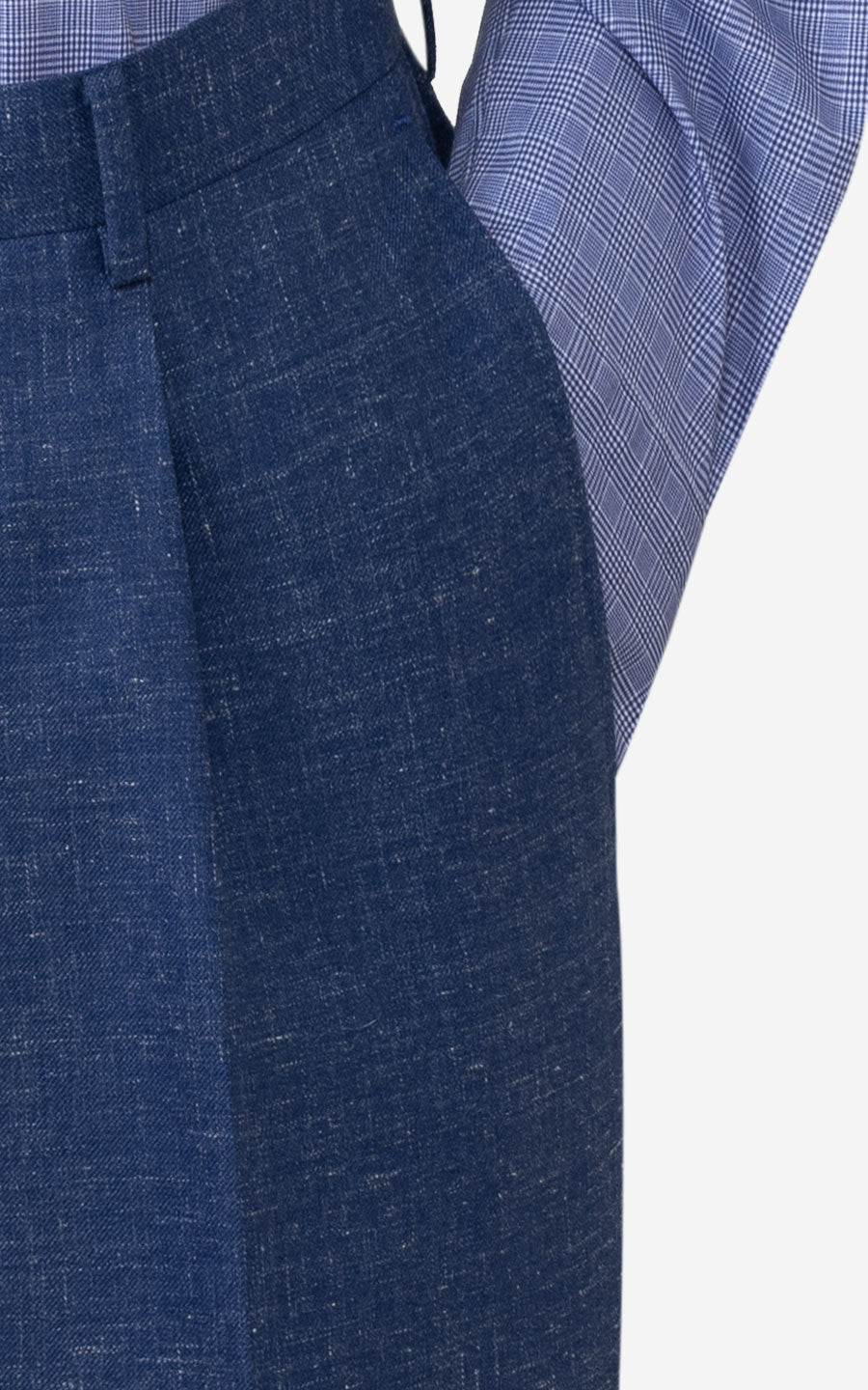 Vintage dark blue plain Custom Pants JX133