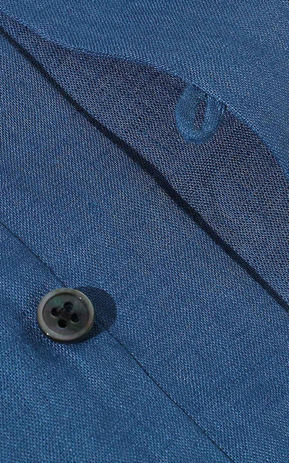 Men's Shirts Linen Casual Shirt - Ukiyo-e Textured Design