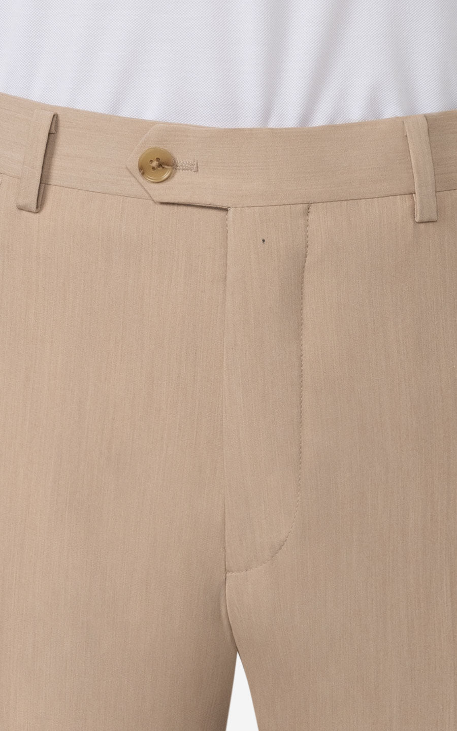 Custom Khaki Comfort Pants Side - Four Seasons Trousers