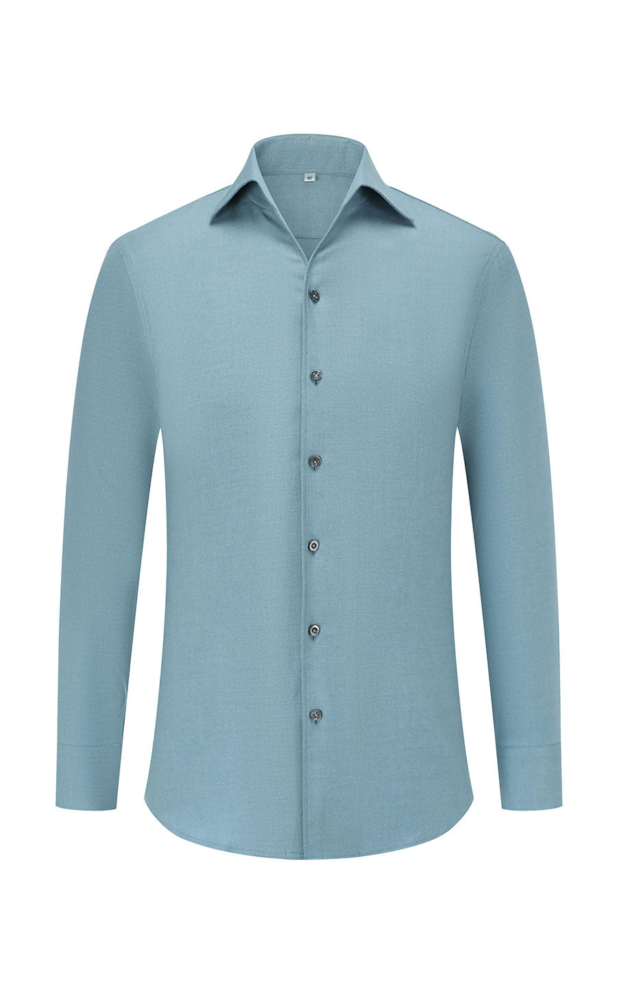 Premium celadon modal dress shirt - men's custom tailored
