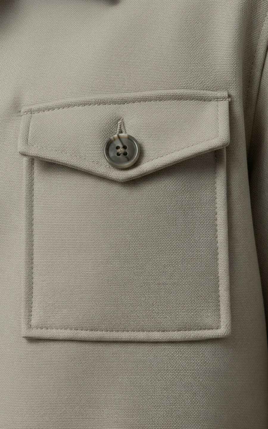 Men's Beige Custom Utility Jackets Casual Daily Outerwear