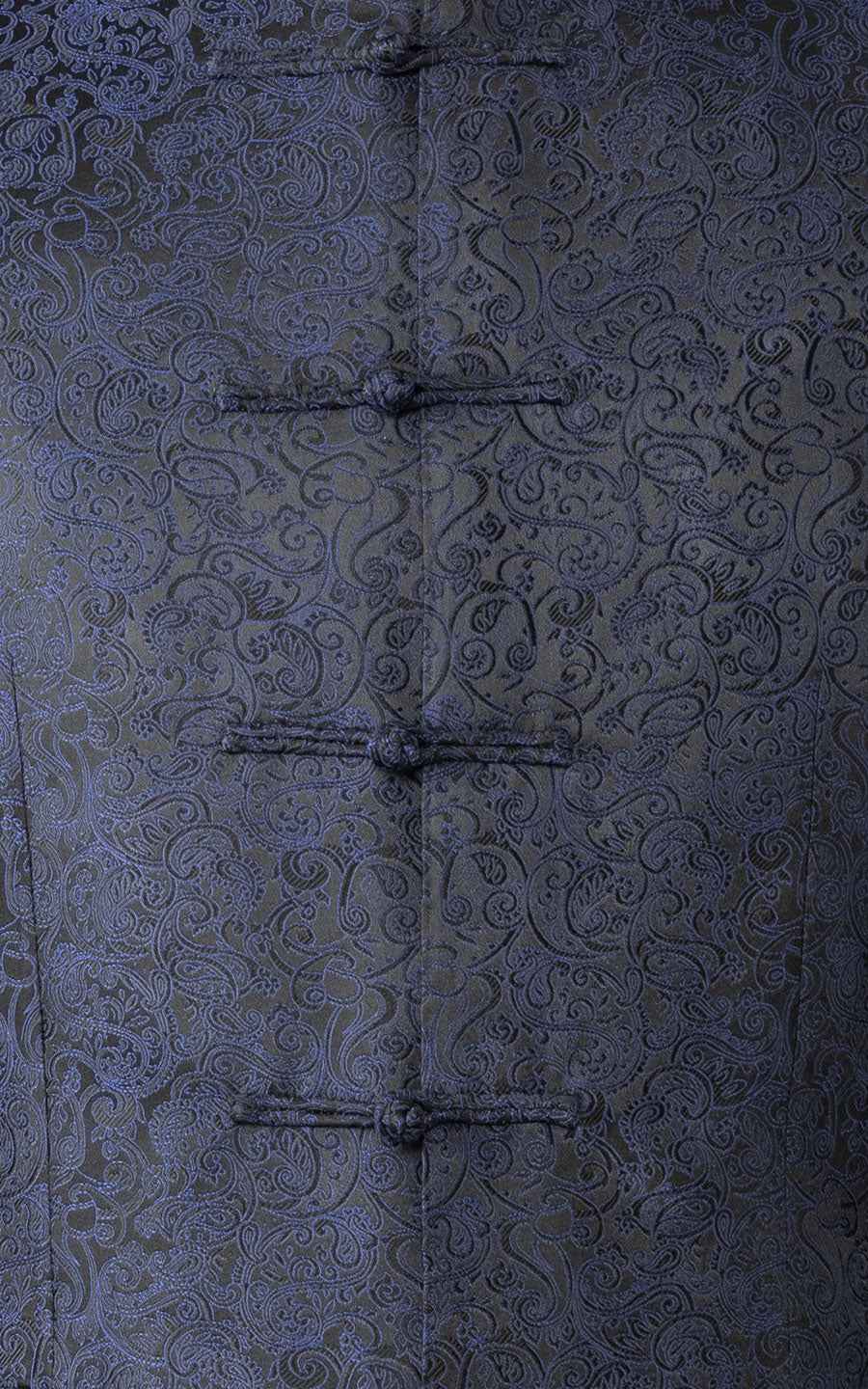 Custom Italian Suit Jacket - Chinese Button Jacquard
