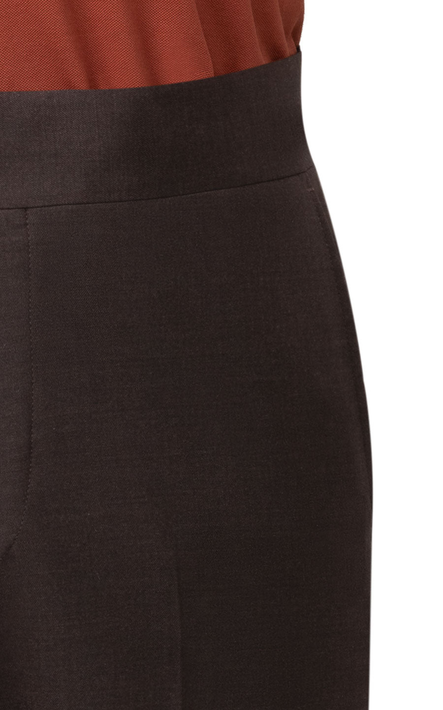 Premium Dark Brown Twill - Custom Casual Pants Fabric