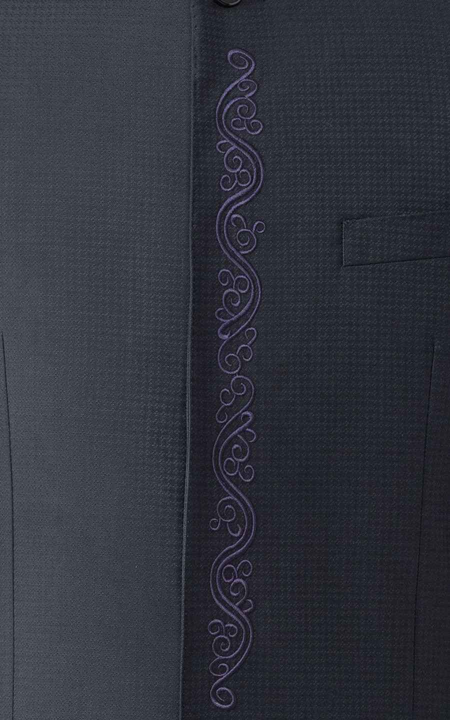 Custom Chinese Wedding Suit - Embroidered Men's Formal Tuxedo