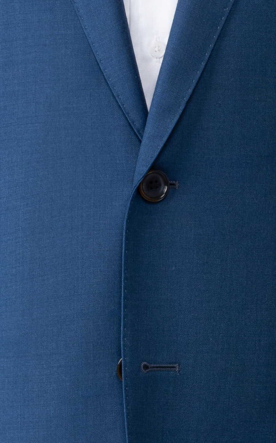 Navy blue twill suit fabric texture made to measure