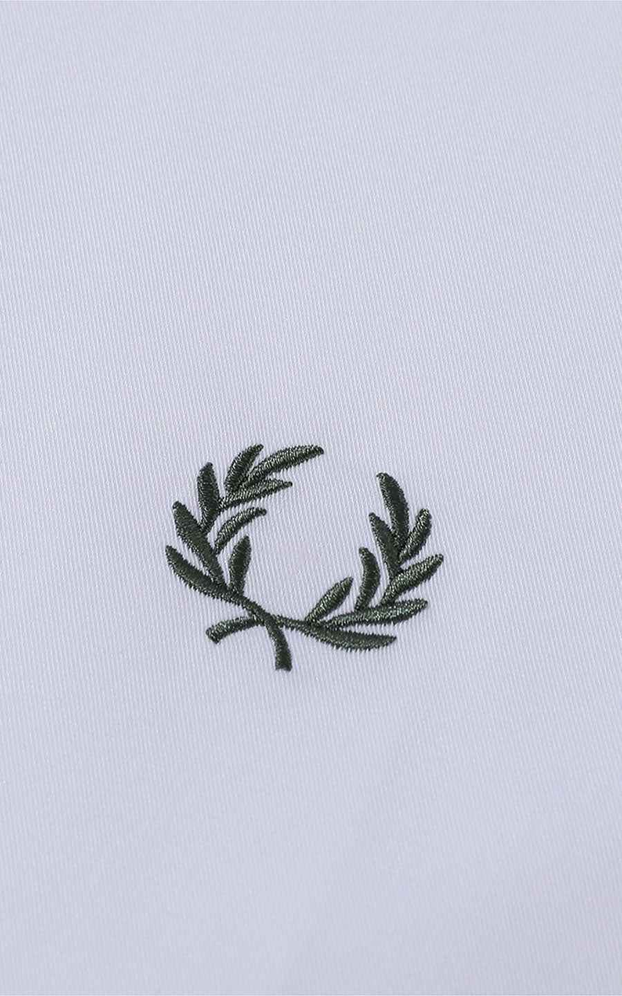 Custom White Shirt with Logo - Men's Tailored Fit