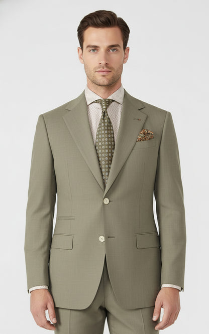 Customized green business event men's suits Set