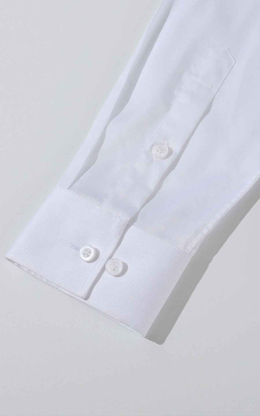 WIFI Men's Organic Cotton Tailored Shirt - White