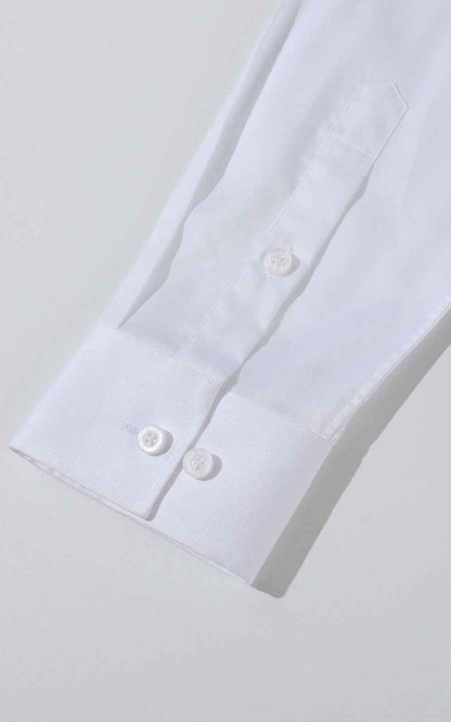 WIFI Men's Organic Cotton Tailored Shirt - White