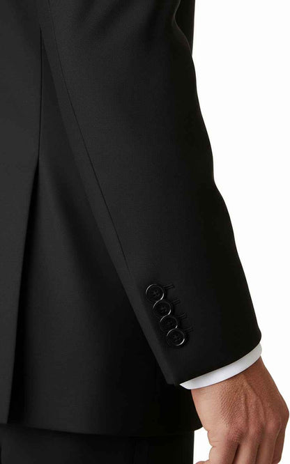 Black Crystal Lapel Blazer Men Formal Evening Wear