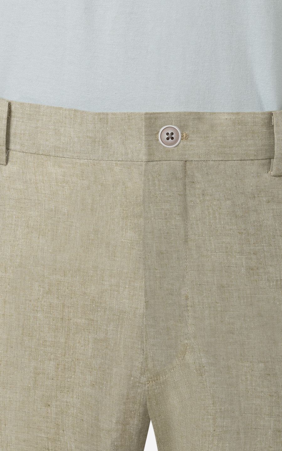 Casual Sea Glass Green Pants Side - Comfort Style
