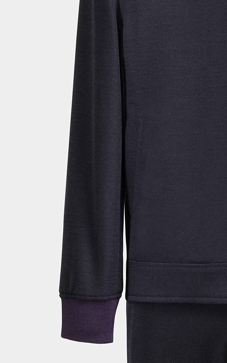 Premium Navy Bomber Jacket Men's Classic Zip-Up