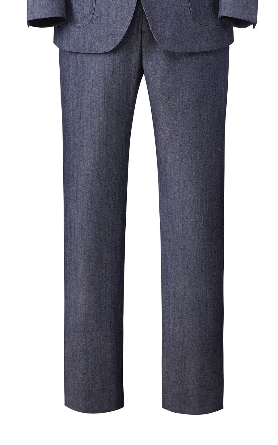Washable wool denim blazer casual style tailored fit