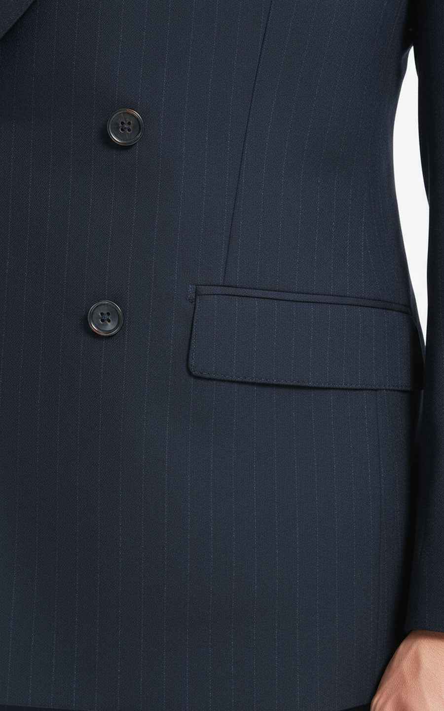 Men's Formal Suit Premium Wool Blend Business Set