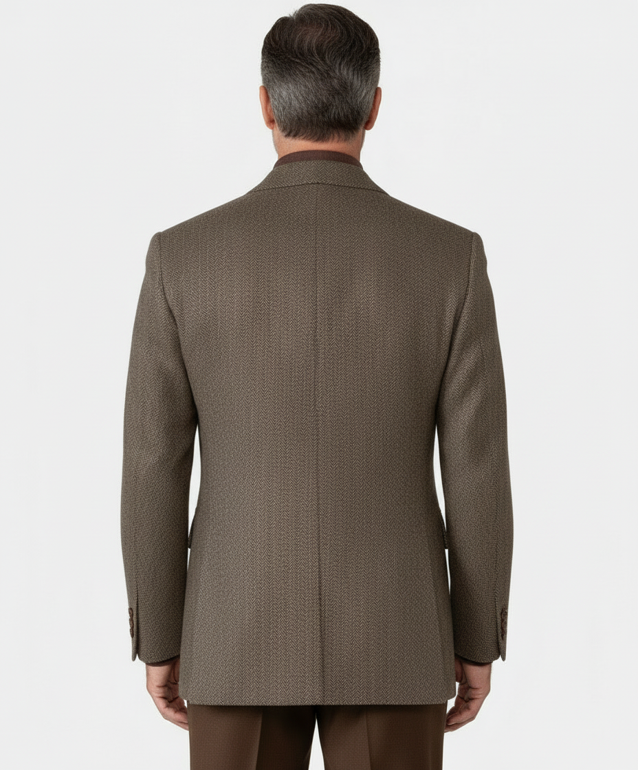 西装背面展示图片