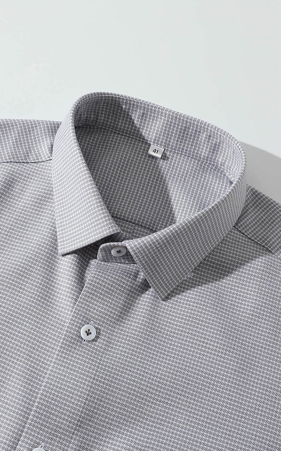 Celadon glaze formal shirt - men's premium custom