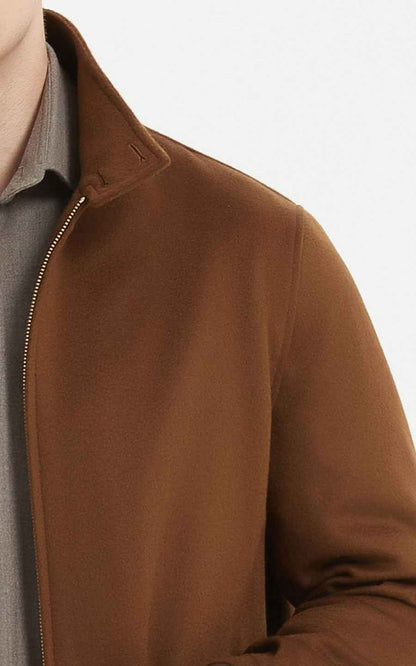 Men's Bomber Jacket Classic Suede Style