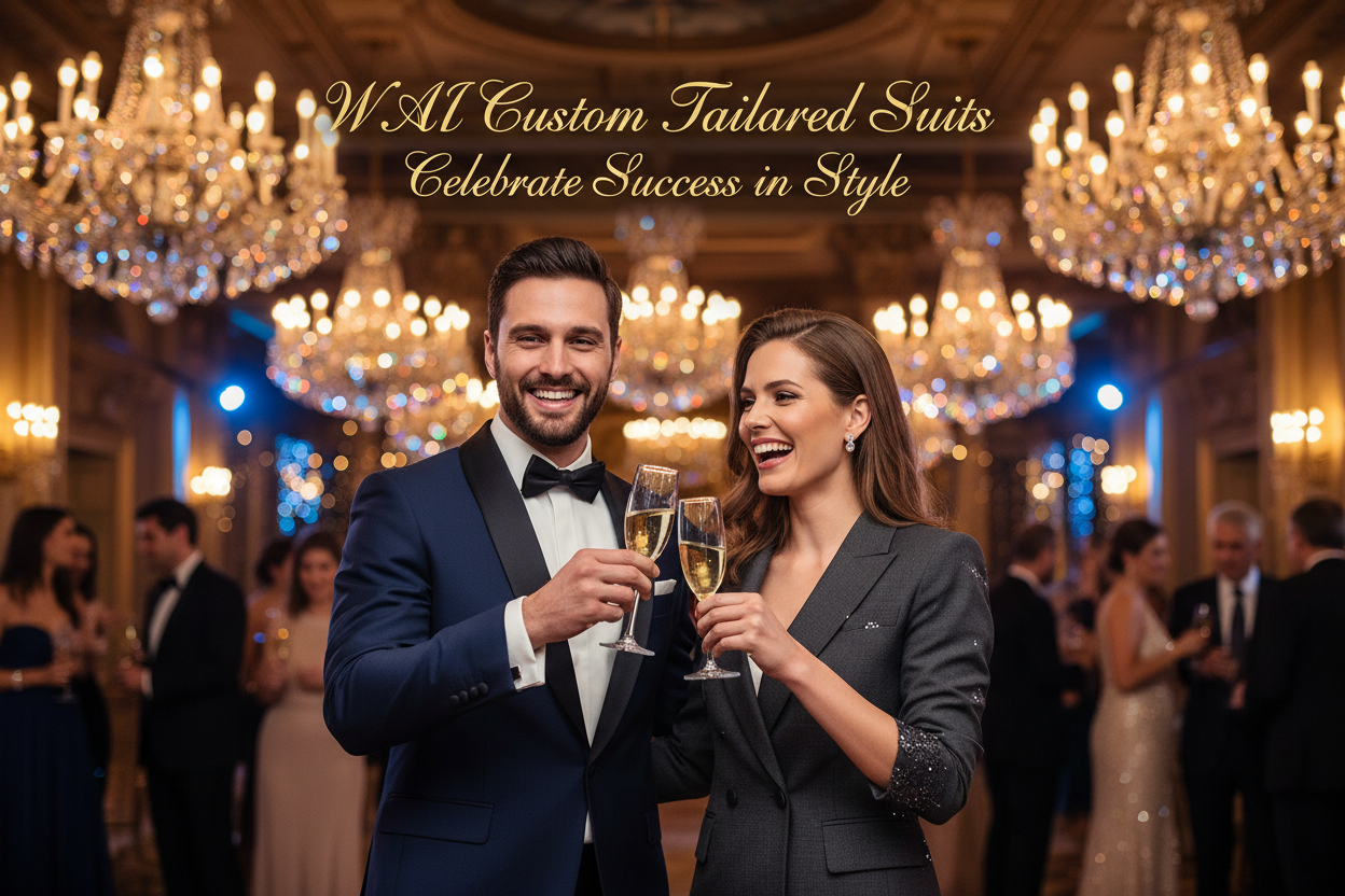 WIAI Custom Tailored Suits - Celebrate Success