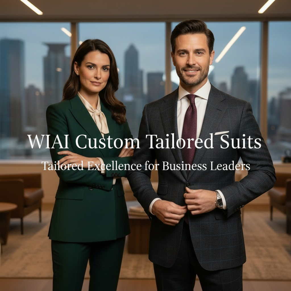 WIAI Custom Tailored Suits Promotional Image