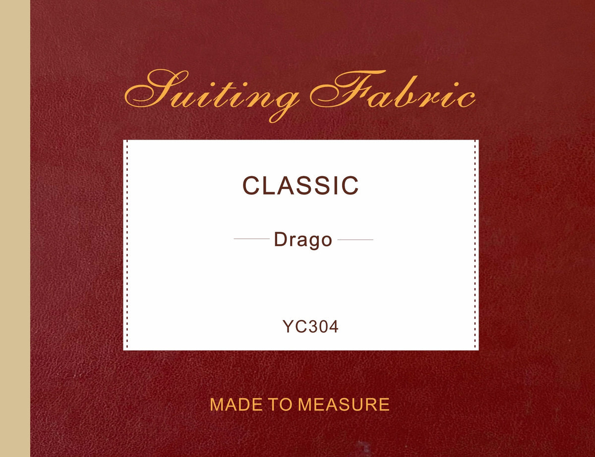 Drago Fabric Book - Italian Classic, premium Italian wool suiting cloth