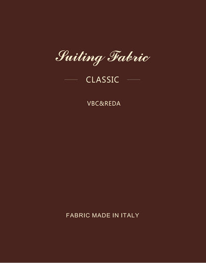 VBC & REDA Fabric Book - Vitale Barberis Canonico premium wool suiting cloth
