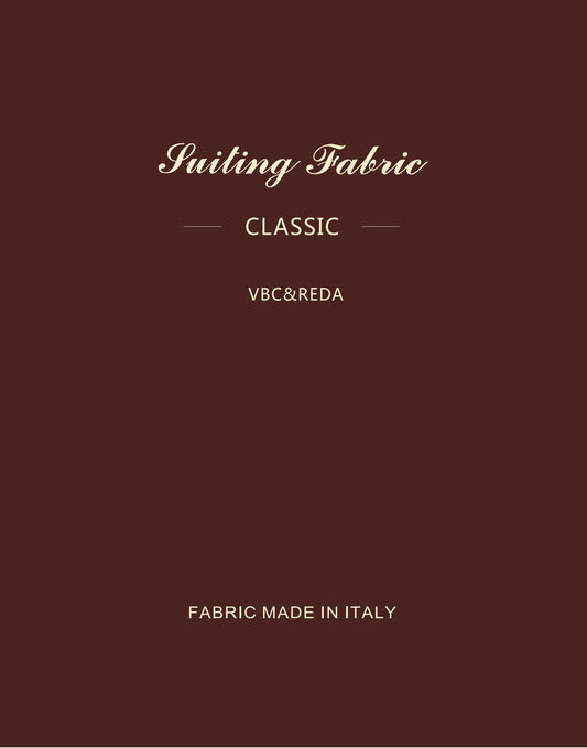 VBC & REDA Fabric Book - Vitale Barberis Canonico premium wool suiting cloth